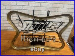Vintage Miller High Life Beer Tavern Neon Sign Works