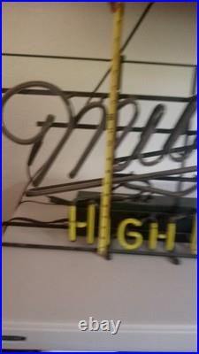 Vintage Miller High Life Neon Bar Light