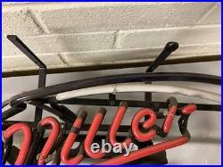 Vintage Miller Lite Beer Tavern Bar Neon Sign 20 X 19 X 5 For Repair Or Parts