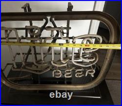 Vintage Miller Lite Beer Tavern Neon Sign Works, Franceformer, Chains Vintage Miller Lite Beer Tavern Neon Sign Works, Franceformer, Chains