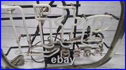 Vintage Molson Lite Beer Neon Sign 16 x 20 / Needs Work