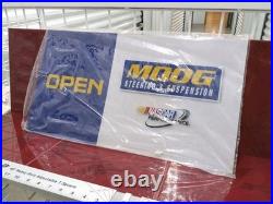 Vintage Moog Nascar Sign & Wagner Thermo Quiet 23×12 Double-Sided Light Up Sign