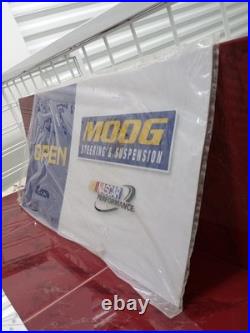 Vintage Moog Nascar Sign & Wagner Thermo Quiet 23×12 Double-Sided Light Up Sign