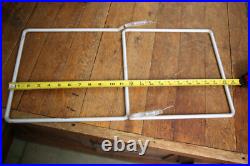 Vintage Neon Ad Clock Telechron advertising sign NOS Turquoise neon tube part