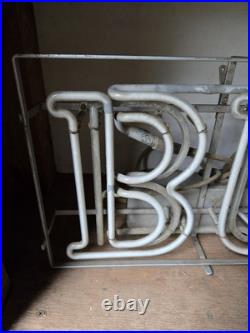 Vintage Neon BUDWIESER Neon Beer Bud Bar Lrg Sign 24 Needs Repair