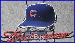 Vintage Neon Beer Sign BUDWEISER withCubs Cap