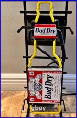 Vintage Neon Budweiser Sign Rare Vintage Neon Budweiser Sign Rare