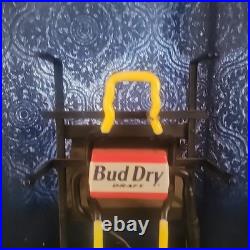 Vintage Neon Budweiser Sign Rare Bud Dry Tested 20 By 7