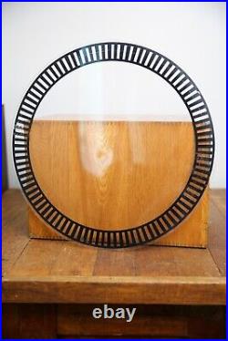 Vintage Neon Clock Spinner Illusion Wheel Original advertising sign part