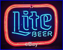 Vintage Neon Light Sign Lite Beer Bar Advertisement You Da Man! FREE GPX