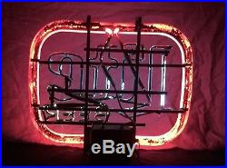 Vintage Neon Light Sign Lite Beer Bar Advertisement You Da Man! FREE GPX