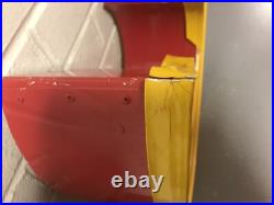 Vintage Neon Lit Yellow Red Letter C 14.5 Tall X 12.5 X 5 1/4 Deep 2 Available