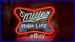 Vintage Neon Miller High Life Sign Electric