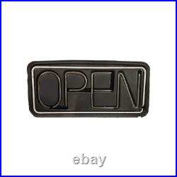 Vintage Neon OPEN Sign Window Lg Business Real Neon Electric 36x17 FALLON 1999