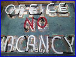 Vintage Office Neon 1940 to 1955 Motel sign