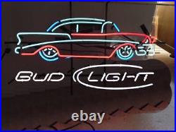 Vintage Old Car Auto Sports Car Garage 24x20 Neon Light Sign Lamp Man Cave Art