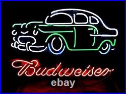 Vintage Old Car Beer Logo 20x16 Neon Sign Light Lamp With Dimmer