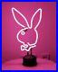 Vintage_Original_Playboy_Bunny_Neon_Sign_Selten_Retro_EU_Plug_Logo_Pink_Rare_01_nu