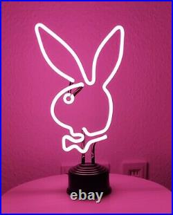Vintage Original Playboy Bunny Neon Sign Selten Retro EU Plug Logo Pink Rare