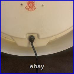 Vintage PPG Paints Advertising Neon Light Up Wall Clock 16 Read Description