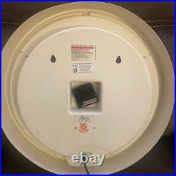 Vintage PPG Paints Advertising Neon Light Up Wall Clock 16 Read Description