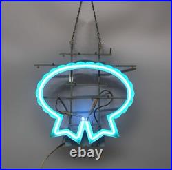 Vintage Pabst Blue Ribbon Neon Advertising Store Display Beer Sign Light Vintage Pabst Blue Ribbon Neon Advertising Store Display Beer Sign Light
