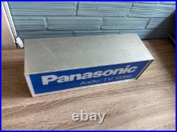Vintage Panasonic Neon Sign Logo Display Shop ManCave Light Lamp Audio Shop Bar