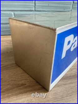 Vintage Panasonic Neon Sign Logo Display Shop ManCave Light Lamp Audio Shop Bar