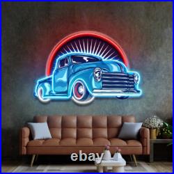 Vintage Pickup Truck LED Neon Sign Car Neon Sign Car Led Light Vintage Pickup Truck LED Neon Sign Car Neon Sign Car Led Light