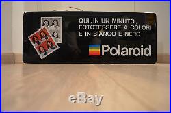 Vintage Polaroid sign store photographer Neon rare 65 cm