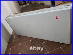 Vintage RCA Hanging Lighted Sign Clock 25×10×4 See VIDEO