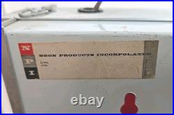 Vintage RCA Hanging Lighted Sign Clock 25×10×4 See VIDEO