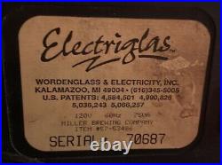 Vintage Rare 10 X 8 Miller Lite Light Up Tabletop Beer Neon Electriglas Sign