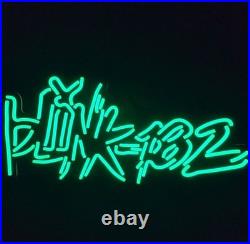 Vintage Rare Limited Edition Blink-182 Tube Led Light Up Neon Sign