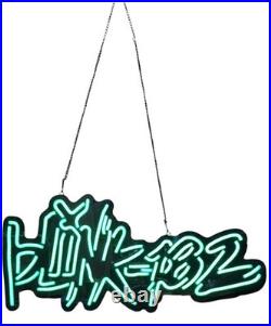 Vintage Rare Limited Edition Blink-182 Tube Led Light Up Neon Sign