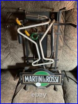 Vintage Rare Martini & Rossi Neon Bar Sign 16 Works Great