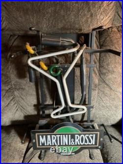 Vintage Rare Martini & Rossi Neon Bar Sign 16 Works Great