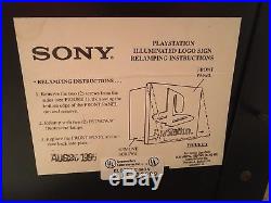 Vintage Rare Original Playstation Ps1 Light Sign 1995 Logo Display Game Lamp
