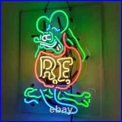Vintage Rat Fink Neon Sign Handmade Real Glass Neon Tube Neon Light for Home Bar Vintage Rat Fink Neon Sign Handmade Real Glass Neon Tube Neon Light for Home Bar