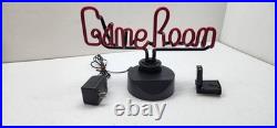 Vintage Real Red Neon Game Room Sign Table Top Wall Mount Neonetics Rare Works Vintage Real Red Neon Game Room Sign Table Top Wall Mount Neonetics Rare Works