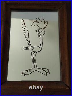 Vintage Road Runner 8x10 Neon Light Sign With Cord Ready To Hang