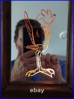 Vintage Road Runner 8x10 Neon Light Sign With Cord Ready To Hang