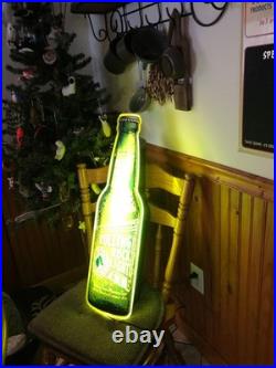 Vintage Rolling Rock Light beer mock neon Lighted sign, Latrobe, PA