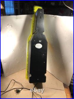 Vintage Rolling Rock Light beer mock neon Lighted sign, Latrobe, PA