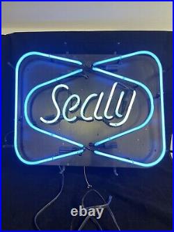 Vintage SEALY Neon Light Sign furniture store Sealy mattress sleep