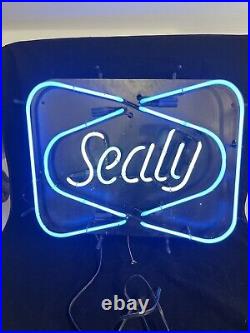 Vintage SEALY Neon Light Sign furniture store Sealy mattress sleep