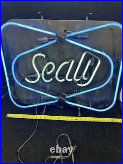 Vintage SEALY Neon Light Sign furniture store Sealy mattress sleep