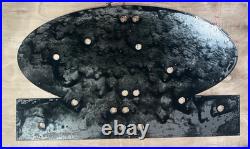 Vintage SSPN Ford Tractor Neon Skin Gas & Oil Porcelain Enamel Sign 48x28.5