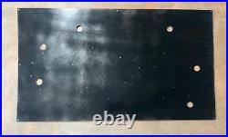 Vintage SSP Drive-In Theatre Neon Skin Gas & Oil Porcelain Enamel Sign 42x24