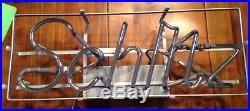 Vintage Schlitz Malt Liquor 1968 Neon Beer Sign Bar Light Mancave Rare Vintage Schlitz Malt Liquor 1968 Neon Beer Sign Bar Light Mancave Rare